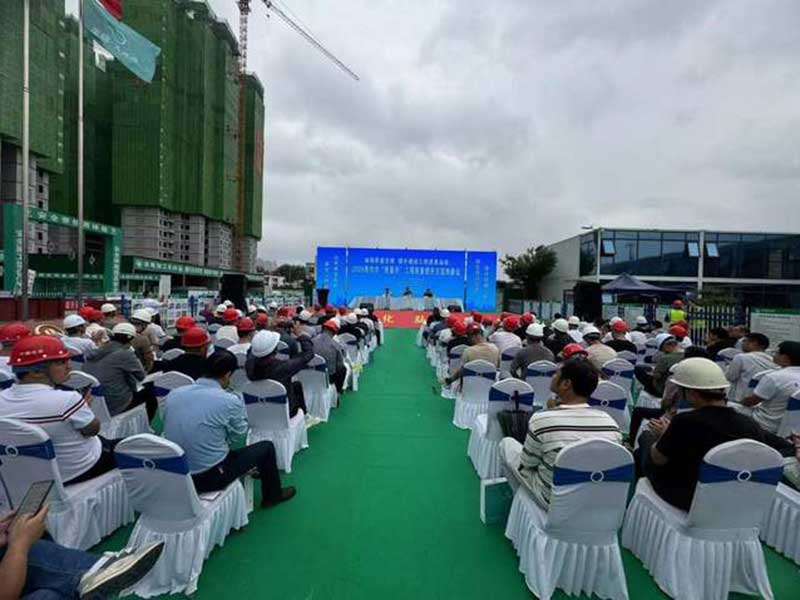 觀摩會(huì)現(xiàn)場直擊：石墨改性水泥基保溫板助力焦作市建筑質(zhì)量提升-1